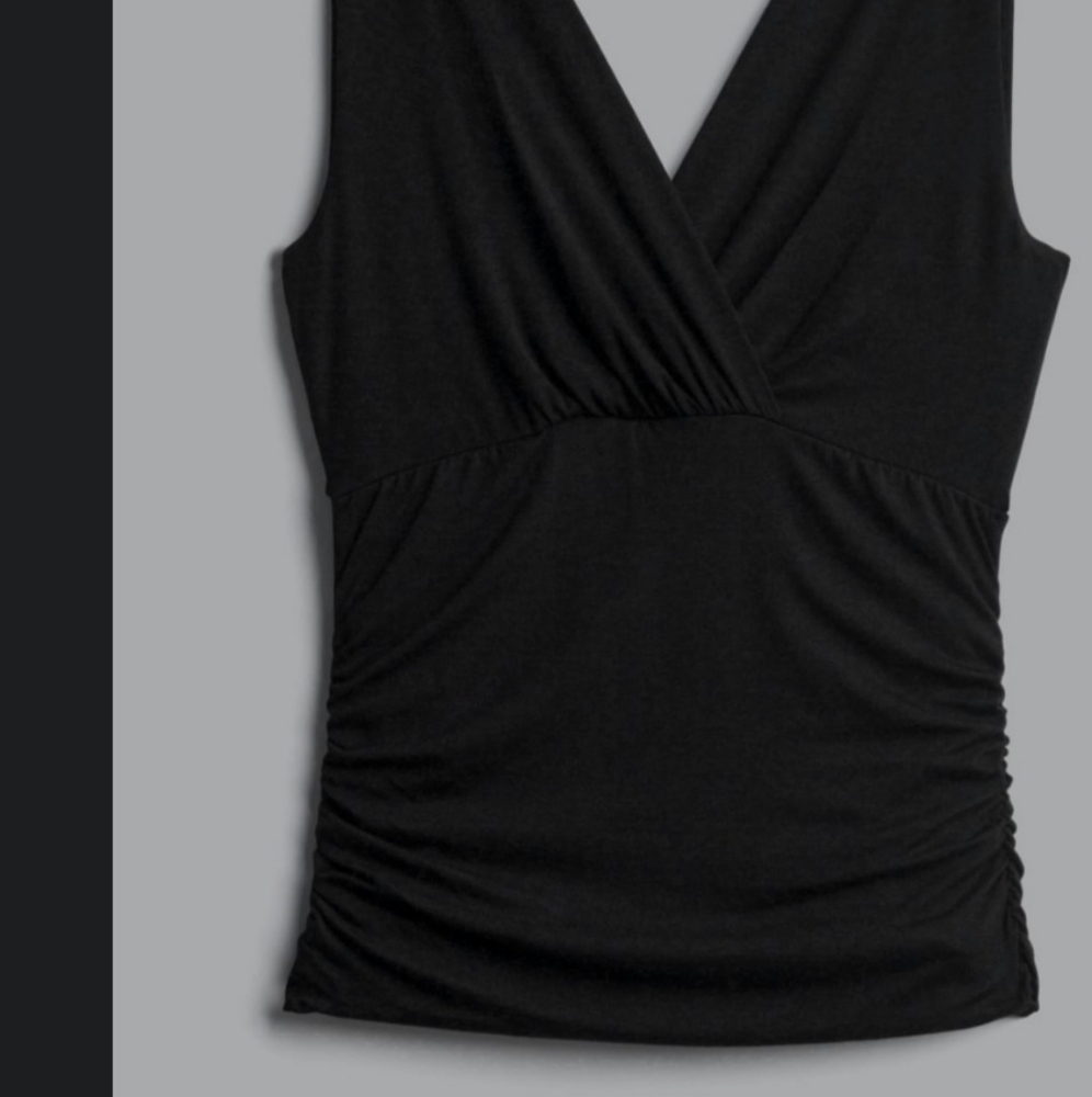 Jadyn Double V Neck Knit Top